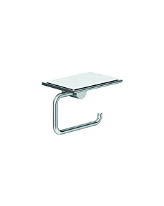 Kludi VELA R toilet paper holder 5897105 with shelf chrome