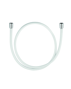 Kludi Supraflex shower hose 610729100 white / chrome, plastic coated