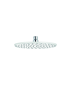 Kludi A douche de tête 6432591-00 blanc / chromé , 250 mm, plat, rond, sans bras de douche