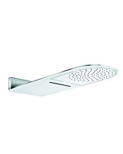 Kludi A overhead shower 6488091-00 white, d = 250mm, 2 spray modes