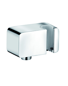 Kludi A-QA Wandanschlussbogen 655600500 chrom, mit Brausehalter DN 15