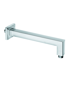 Kludi A Kludi A arm 6654305-00 chrome, 250 mm projection, 15 mm, 58 mm rectangular escutcheon