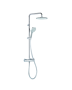 Kludi Freshline système de douche 670.920.500 chromé , avec thermostat exposé
