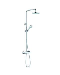 Kludi DIVE S 3S Thermostat-Dual-Shower-System 6807905-00 mit Handbrause, chrom