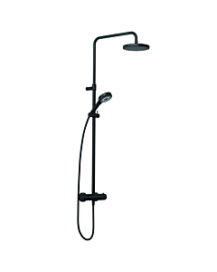 Kludi DIVE S 3S Thermostat-Dual-Shower-System 6807939-00 mit Handbrause, mattschwarz