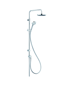 Kludi Logo Dual Shower System 6809305-00 chrome, with head and hand shower