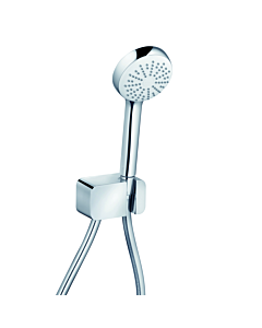 Kludi Logo shower set 6867005-00 chrome, wall connection and shower holder