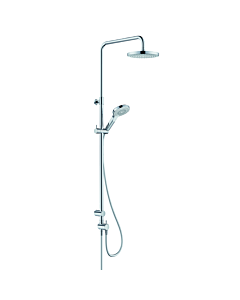 Kludi DIVEx3S système de douche double 6908005-00 avec douchette à main, chromé