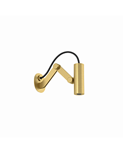 Kludi ASANA Tuflex Mini -Head shower 69210N0-00 Adjustable Wall mounting Brushed Gold PVD