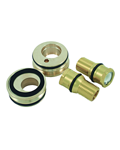 Kludi raccordement mural excentrique 7402205-00 chromé