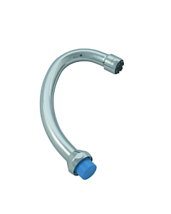 Kludi pièce de rechange pour bec verseur HU 7557605-00 130 mm, ND chromé