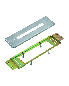 Kludi Montageplatte 761484600 Rohbau-Set für 4-Loch-Wannenarmaturen