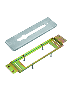 Kludi Montageplatte 761494600 Rohbau-Set für 3-Loch-Armaturen, Ersatzteil