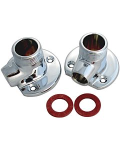 Kludi wall plate 7621605-00 3 / 4inch x 15 chrome