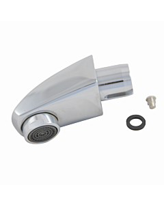 Kludi bec 7634305-00 coulissant chromé