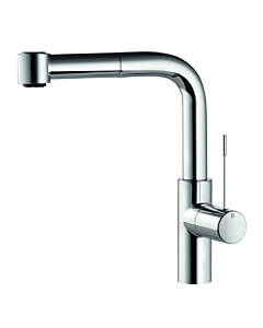 KWC Ono sink mixer 10151003000FL chrome swivel / pull-out, flexible connection