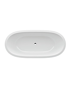 Laufen ALESSI ONE Oval-Badewanne 2459710000001 178 x 82cm, weiss, Einbauversion, ohne Beleuchtung