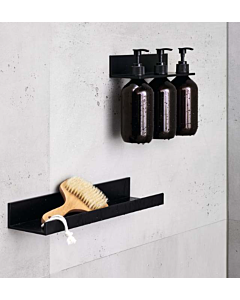 Plateau de rangement Laufen ASSIST H385AS14500001 400x100 mm, noir mat