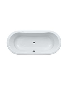 Laufen Thallium Oval-Badewanne 2250800000401 180 x 80 cm, ohne Antislip, weiß