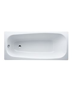 Laufen Pro Einbau-Badewanne 2259500000401 170 x 75 cm, Stahl, weiß, ohne Antislip