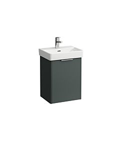 Laufen BASE pour meuble sous-vasque PRO S H4021121102661 41,5x32x53cm, porte 2000 , charnière à droite, gris signalisation