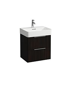Laufen Base für VAL Waschtischunterschrank  H4021921102631, 53x53x39cm, 2 Auszüge, Ulme dunkel