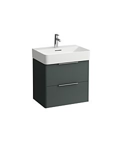 base Laufen pour meuble sous-vasque VAL H4022521102661 58,5x53x39cm, avec 2 tiroirs, gris trafic