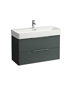 base Laufen pour meuble sous-vasque VAL H4024121102661 93x53x39cm, avec 2 tiroirs, gris signalisation