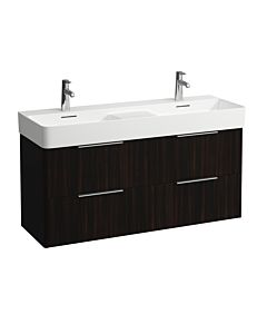 Laufen base pour meuble sous-vasque VAL H4025341102631 118x53x39cm, avec 4 tiroirs, Ulme dunkel