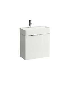 base Laufen pour meuble sous-vasque VAL H4025521102611 58,5x53x29cm, avec 2 portes, blanc brillant