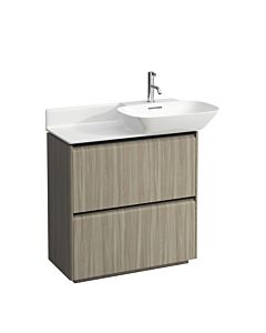 LAUFEN BASE pour H4030041102621 INO H4030041102621 77x77cm, 2 tiroirs, Ulme hell