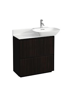 LAUFEN BASE pour H4030041102631 INO H4030041102631 77x77cm, 2 tiroirs, Ulme dunkel