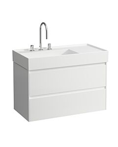 Laufen vanity unit H4039521122601 88.2x51.5x44.8cm, 2 drawers, matt white