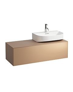 LAUFEN Caisson à tiroirs / buffet H4054530340411 117,5x34x45,5cm, découpe à droite, cuivre