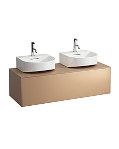 LAUFEN Caisson à tiroirs / buffet H4054540340411 117,5x34x45,5cm, découpe gauche / droite, cuivre