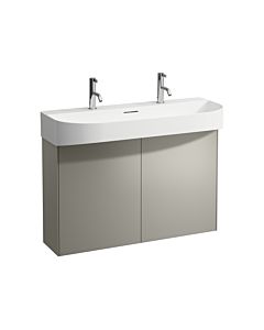 LAUFEN Meuble sous- H4054840340421 Sonar H4054840340421 97,5x60x24cm, 2 portes, titane