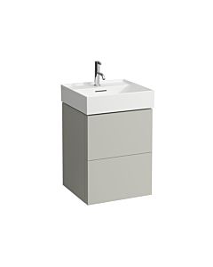 LAUFEN Kartell H4075090336411 48x60x45cm, 2 tiroirs, gris galet