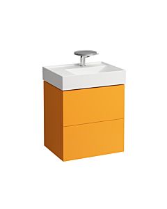 LAUFEN Kartell H4075680336431 60x58x45cm, 2 tiroirs, brun ocre
