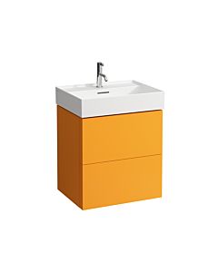 LAUFEN Kartell H4075690336431 58x60x45cm, 2 tiroirs, brun ocre