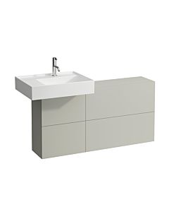 Laufen Kartell Waschtischunterschrank 120x61x27cm 4082910336411, Ausschnitt links, kieselgrau