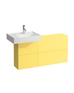 Kartell meuble sous- H4082910336441 120x61x27cm, découpe à gauche, senfgelb