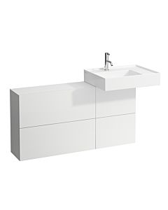 Laufen Kartell Waschtischunterschrank 120x61x27cm 4082920336401, Ausschnitt rechts, weiß matt