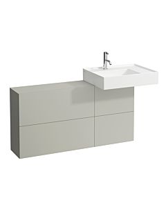 Laufen Kartell Waschtischunterschrank 120x61x27cm 4082920336411, Ausschnitt rechts, kieselgrau