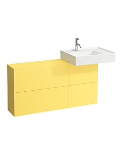 Kartell meuble sous- H4082920336441 120x61x27cm, découpe à droite, senfgelb