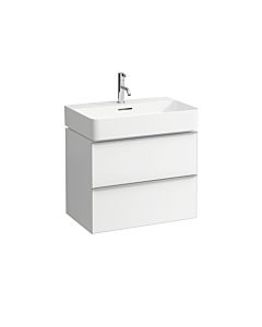 LAUFEN Space H4101621601001 63,5x52x41cm, avec 2 tiroirs, blanc mat