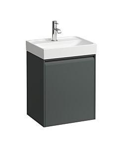 Laufen Meda meuble sous-vasque H4215420112661 43,7x51,5x33,9cm, porte 2000 , charnière à droite, gris signalisation