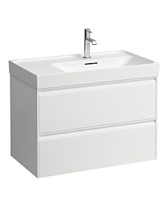 Laufen Meda vanity unit H4215920112601 78.4x51.5x44.8cm, 2 drawers, matt white