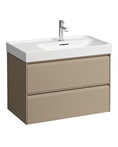 Laufen Meda meuble sous-vasque H4215920114651 78,4x51,5x44,8cm, 2 tiroirs, cappucino