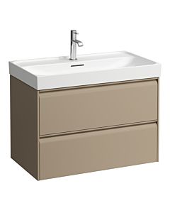 Laufen Meda meuble sous-vasque H4216120114651 78,4x51,5x44,8cm, 2 tiroirs, cappucino