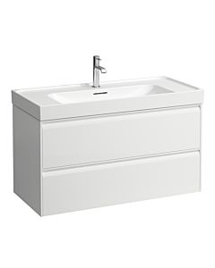 Laufen meuble sous-vasque Meda H4216220119991 98,4x51,5x44,8cm, 2 tiroirs, Multicolor